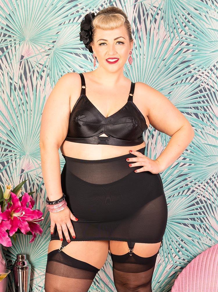 Trixie Black Firm Control Girdle - Image 6